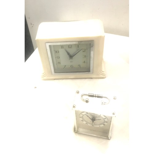 361 - Selection of vintage and later clocks includes Smiths etc