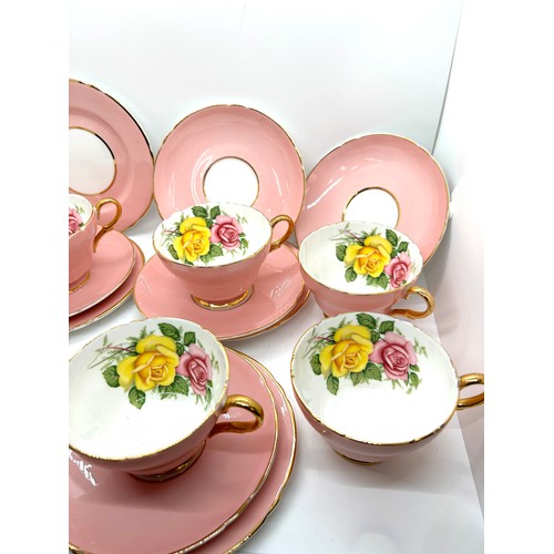 578 - Five Shelley 2nd's trio sets along with extra cup and saucer