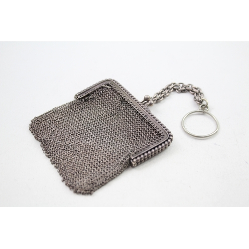 64 - .930 silver chainmail purse / bag