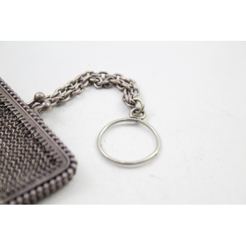 64 - .930 silver chainmail purse / bag