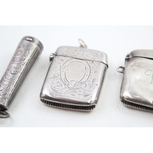 67 - 6 x .925 sterling tobacciana