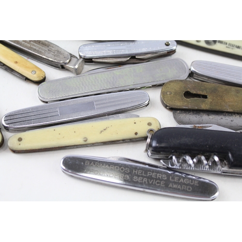 570 - 15 x Vintage Assorted Pocket KNIVES