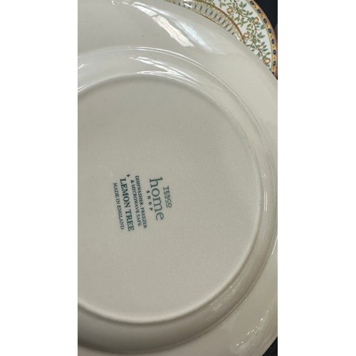 378 - Selection of part dinner service, tesco home