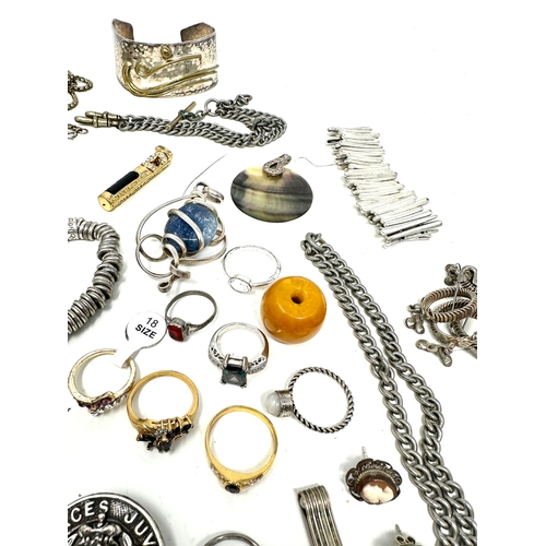 337 - selection of vintage & later costume jewellery weight 540g