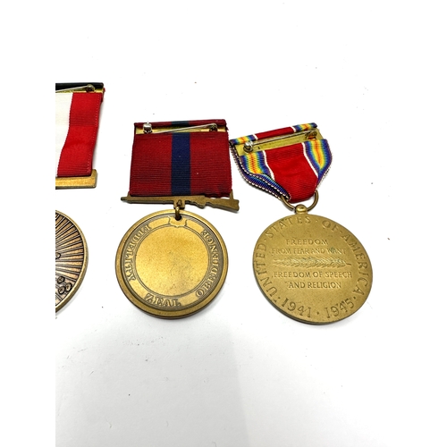 443 - 4 vintage world military medals