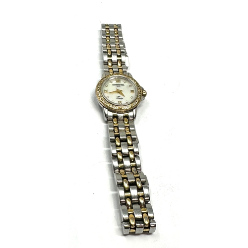 364 - Ladies Raymond Weil Geneve Tango quartz wristwatch the watch is working