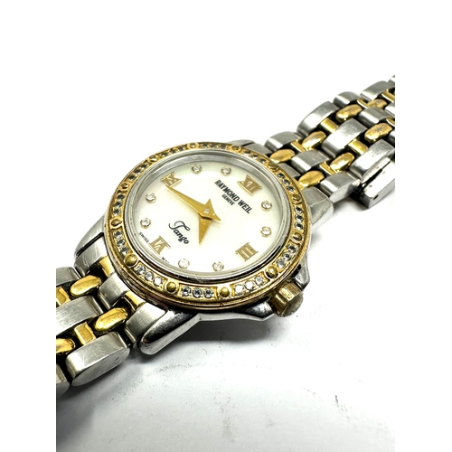 364 - Ladies Raymond Weil Geneve Tango quartz wristwatch the watch is working