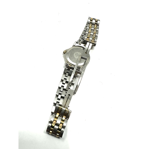 364 - Ladies Raymond Weil Geneve Tango quartz wristwatch the watch is working