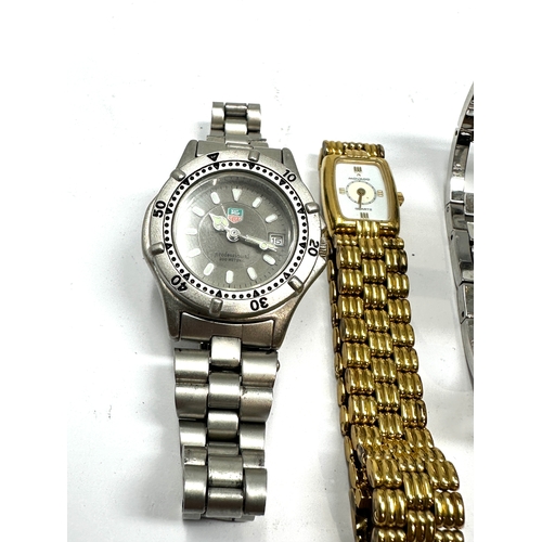 369 - 5 ladies wristwatches quartz includes calvin klein tag heuer dkny movado etc possibly need new batte... 