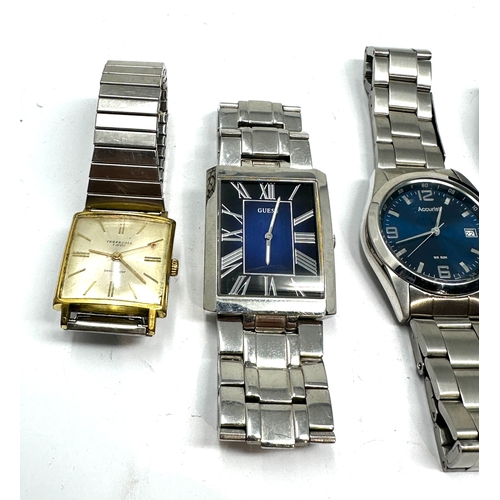 370 - Selection of vintage & later gents wristwatches all untested