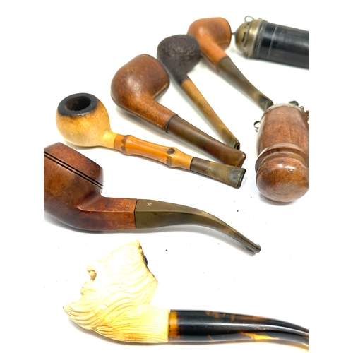 558 - selection of vintage pipes