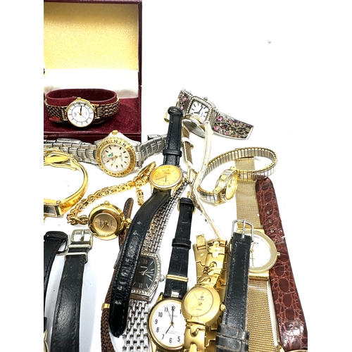 377 - Large selection of vintage & later ladies wristwatches all untested