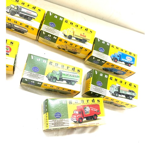 98 - Selection of Vanguards boxed cars includes Kodak, Castrol, ford etc