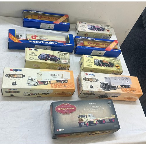 79 - Selection of Corgi cars includes Bells, Richard and sons etc