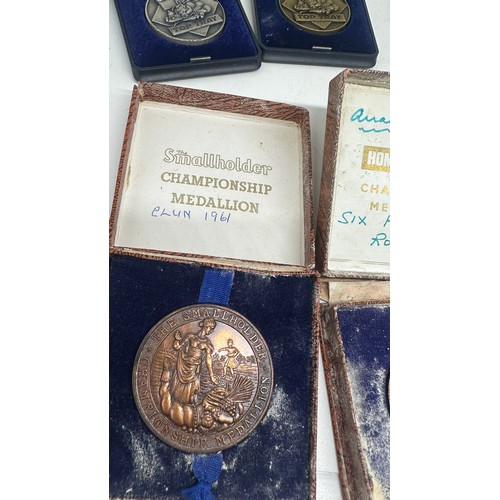 535 - Selection of vintage gardening medals