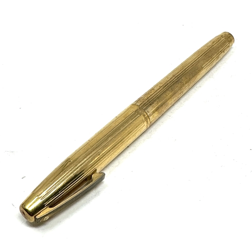 484 - 14ct gold nib sheaffer fountain pen