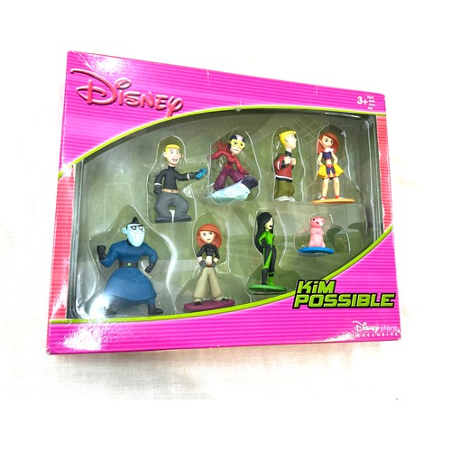 94 - Disney Kim Possible boxed character figures / set