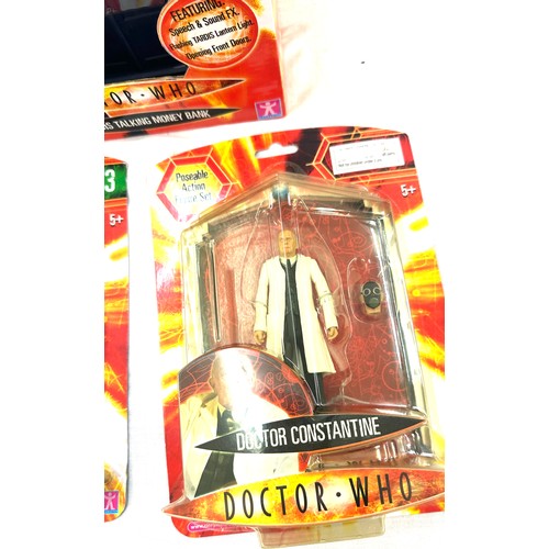 89 - Doctor Who boxed Tardis talking money box, Doctor Who series 3 Martha Jones, Doctor Constantine