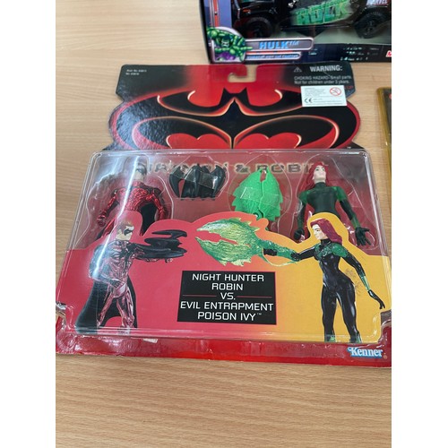 78 - New/Boxed Maisto Marvel –Hulk, Hummer , Kenner Batan and Robin sealed toy, Batman and Robin audio ac... 