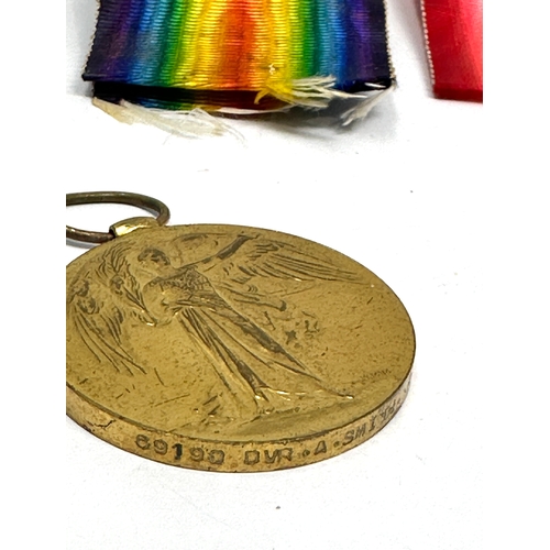 447 - ww1 military items includes medal & 3 original ribbons and wound badge