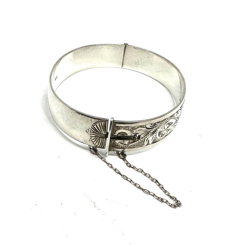 278 - Vintage silver bangle weight 31g