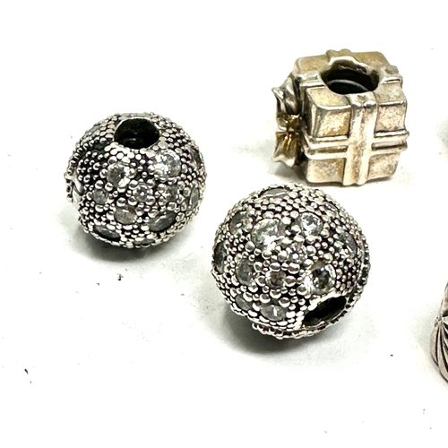 279 - 8 pandora silver charms weight 23g