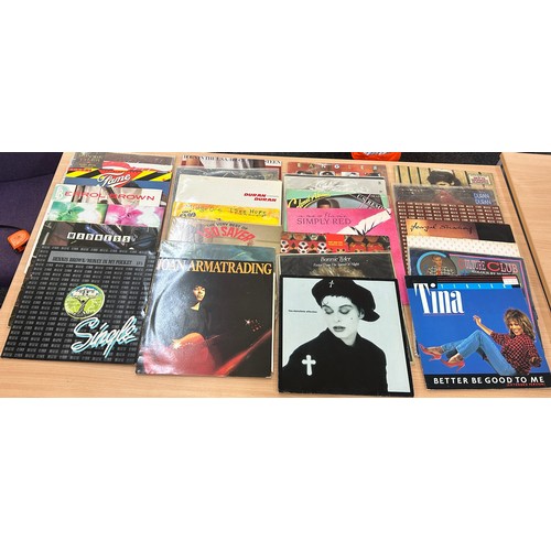 28 - Selection of LP's to include Culture Club, Duran Duran, Phil Collins etc