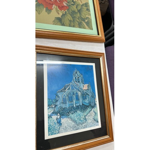 23 - 4 Framed print largest measures approximately 14 inches wide 12 inches tall