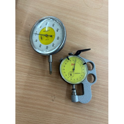 551 - Mercer type 57 indicator gauge, Baty g/indicator gauge