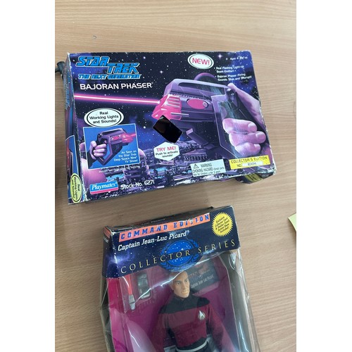 84 - Selection of Star Trek figures includes Captain Jean-Luc etc