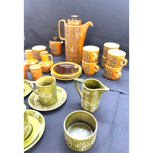 358 - Selection of retro Hornsea part coffee sets