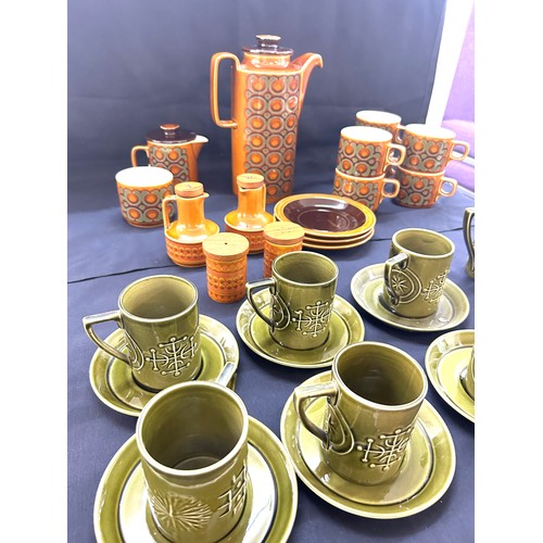 358 - Selection of retro Hornsea part coffee sets