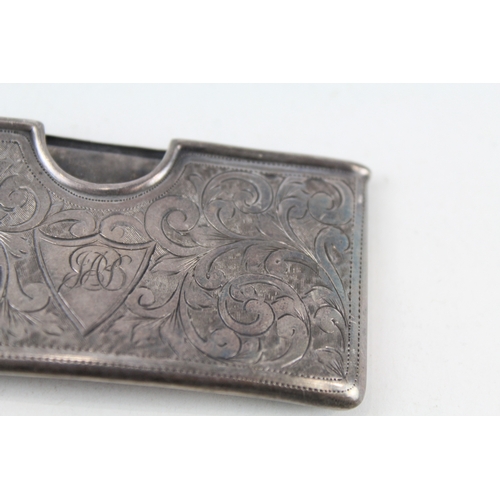 74 - .925 sterling calling card holder