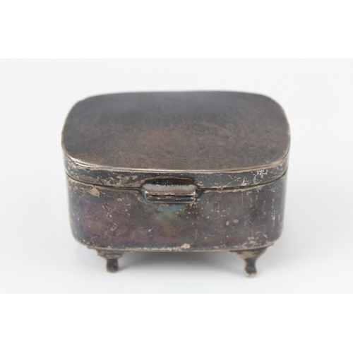 90 - .925 sterling silver weighted jewellery box