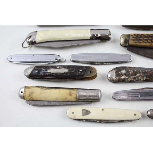 584 - 15 x Vintage Assorted Pocket KNIVES