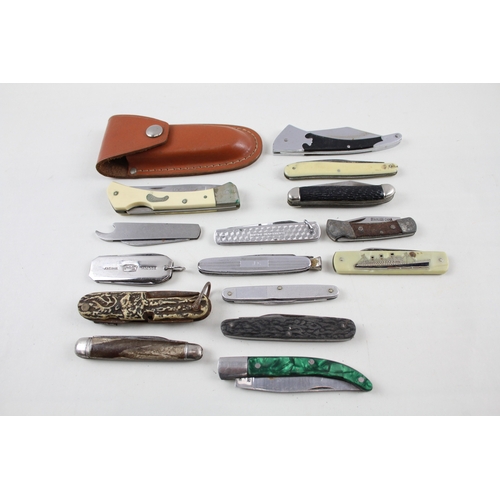 585 - 15 x Vintage Assorted Pocket KNIVES