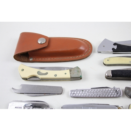 585 - 15 x Vintage Assorted Pocket KNIVES