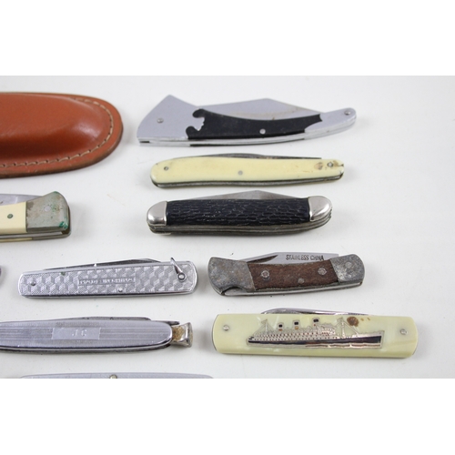 585 - 15 x Vintage Assorted Pocket KNIVES