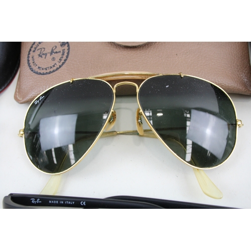 596 - Rayban Sunglasses / Glasses Inc Cases x 5