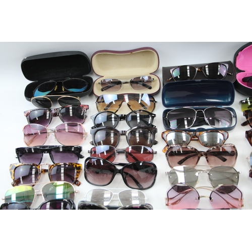 600 - Sunglasses Glasses Vintage Assorted Cases, Shaded, Unisex, Mens, Womens Job Lot