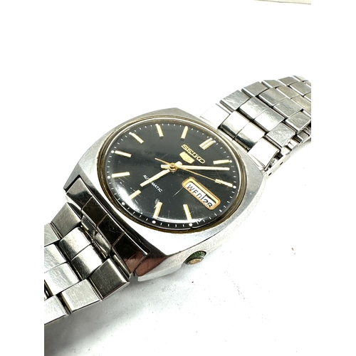 379 - Boxed gents seiko automatic wristwatch 6309-848a the watch is ticking