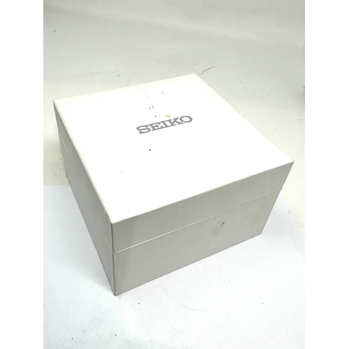 379 - Boxed gents seiko automatic wristwatch 6309-848a the watch is ticking