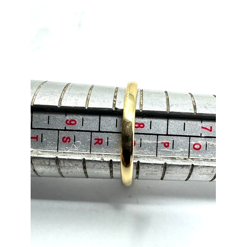 191 - 18ct gold diamond ring weight 3.2g