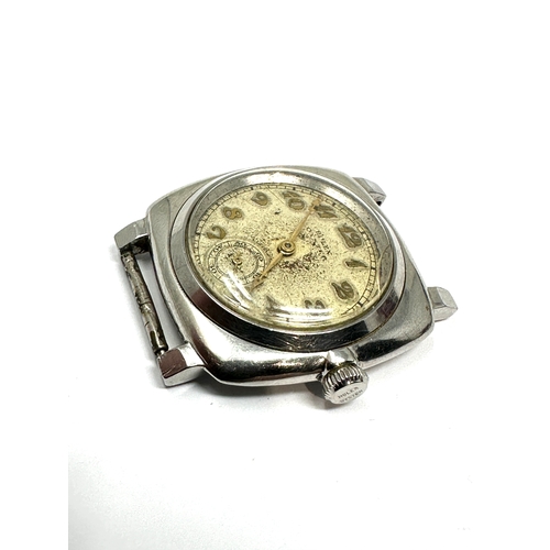 400 - 1930 Rolex oyster ultra prima gents wristwatch missing lug and strap the watch is not ticking