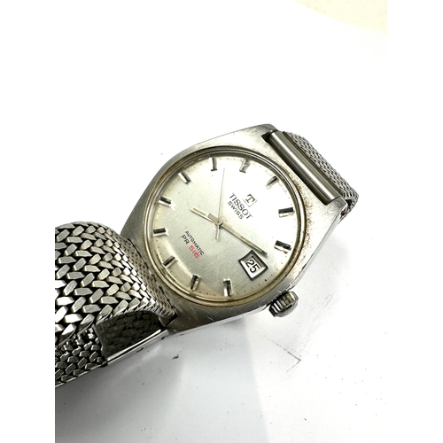 410 - Vintage Tissot Automatic pr516 Date the watch is ticking