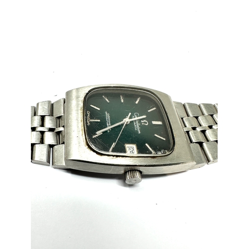 411 - Vintage omega constellation automatic chronometer   gents wristwatch the watch is ticking strap need... 