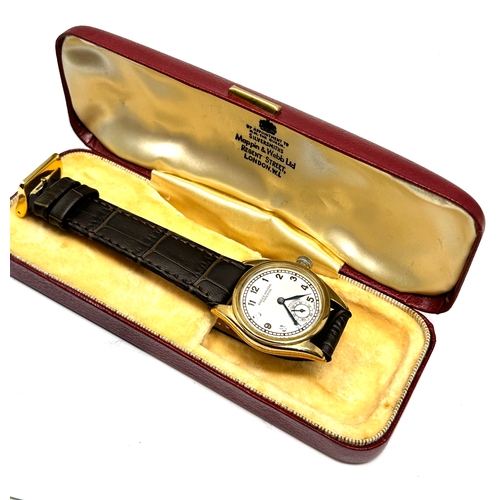 414 - 9ct gold 1940s Rolex imperial oyster ultra prima  gents wristwatch the watch is ticking