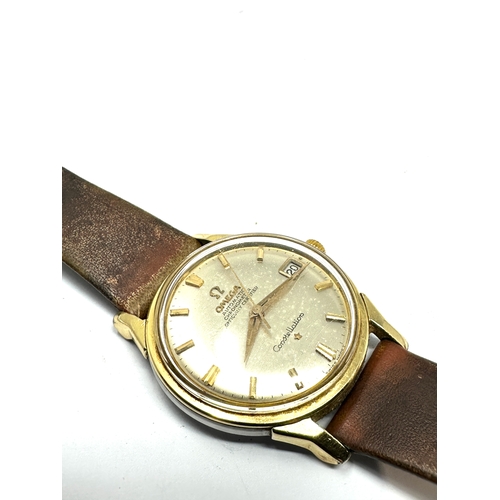 419 - Vintage omega automatic chronometer  consellation  gents wristwatch the watch is ticking