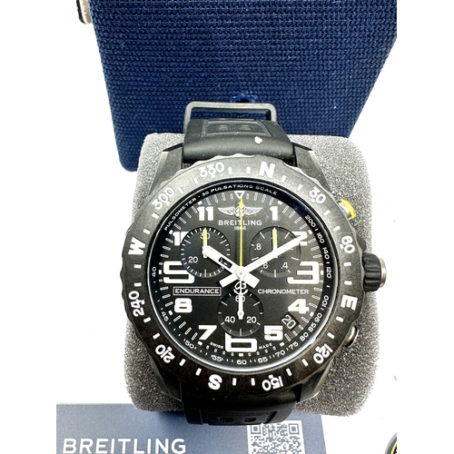 420 - Breitling Endurance Pro Men's Watch - X82310 in original box the watch is ticking