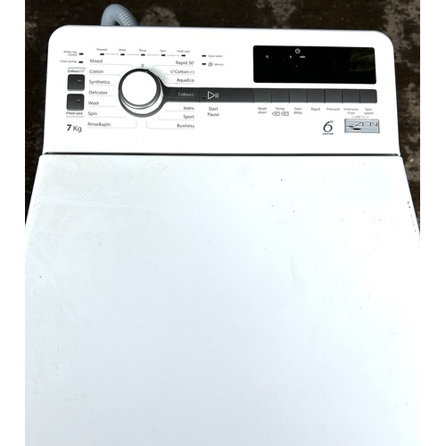 409 - Whirlpool 7kg top loader washing machine